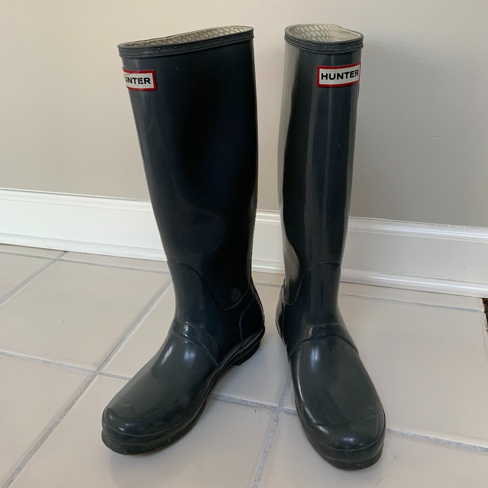 Hunter Tall Gloss Rain Boots